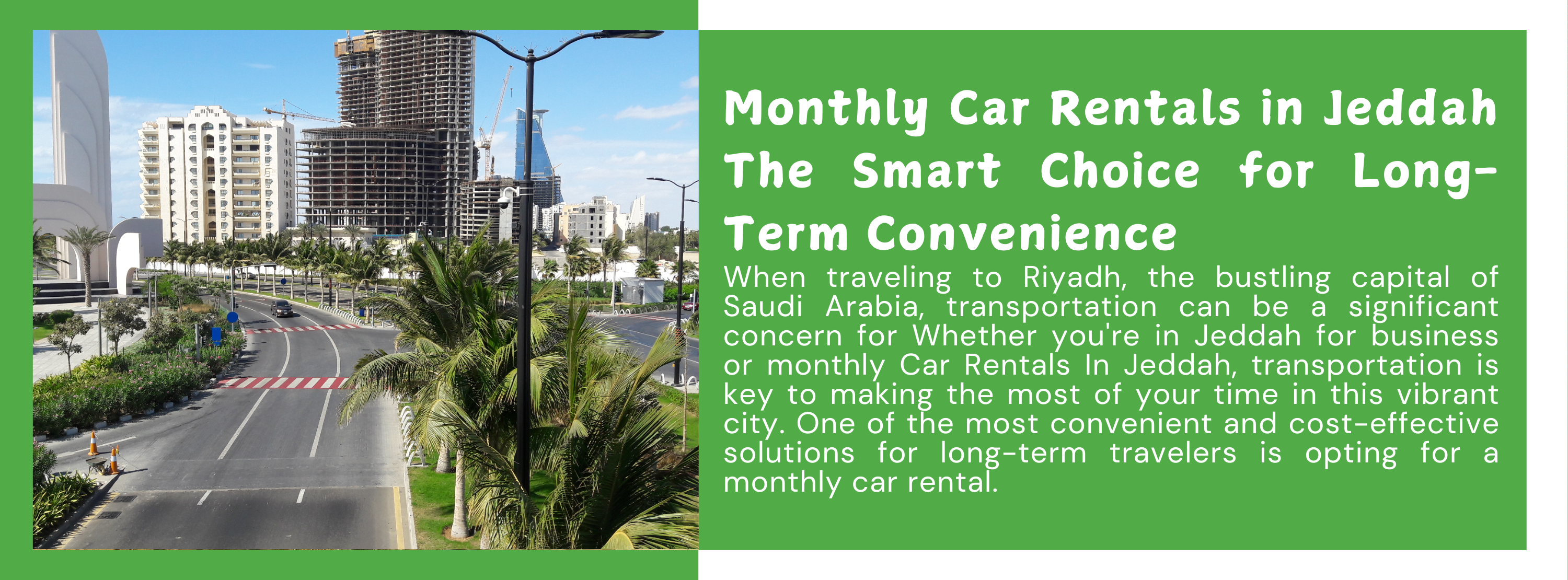 Monthly Car Rentals In Jeddah