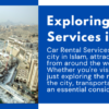 Car Rental Services