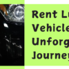Rent Luxury Vehicles for Unforgettable Journeys