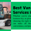 Best Van Rental Services in Dammam